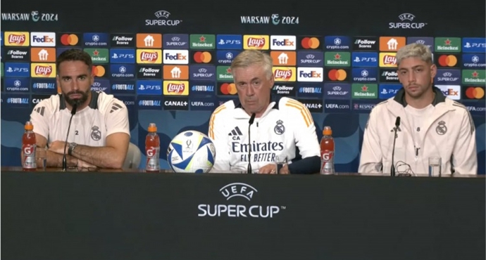 แถลงข่าวของอันเชล็อตติ: จุดโทษเป็นของเอ็มบัปเป้ ในห้องแต่งตัวเรอัลมาดริด ไม่มีเจ้าชาย